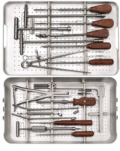 Kit de instrumentos para cirugía del raquis - 8595 - Bisons International