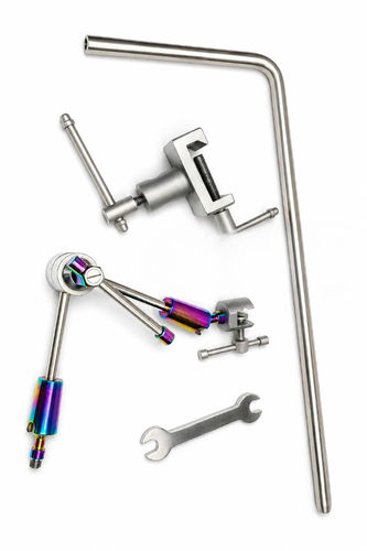 Retractor cabeza humeral - BI-001760 - Bisons International - para cirugía / para ortopedia / de acero inoxidable