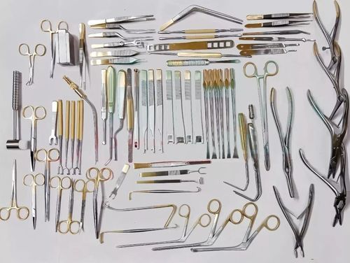 Kit de instrumentos para cirugía plástica - BI-001571 - Bisons International - para cirugía general / de acero inoxidable / apto para autoclave
