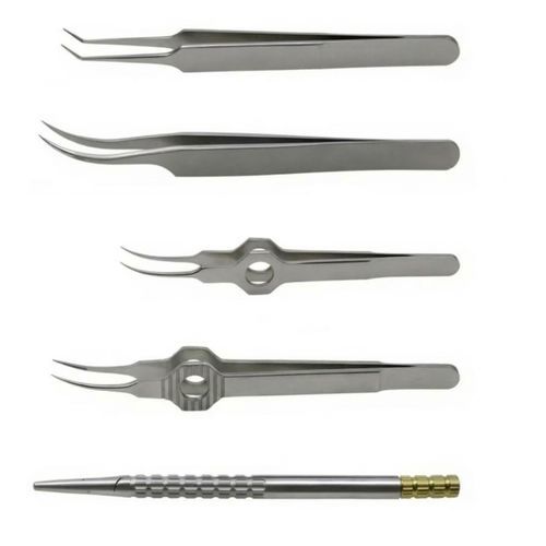 Pinza quirúrgica - BI-001553 - Bisons International - de extracción / de acero inoxidable