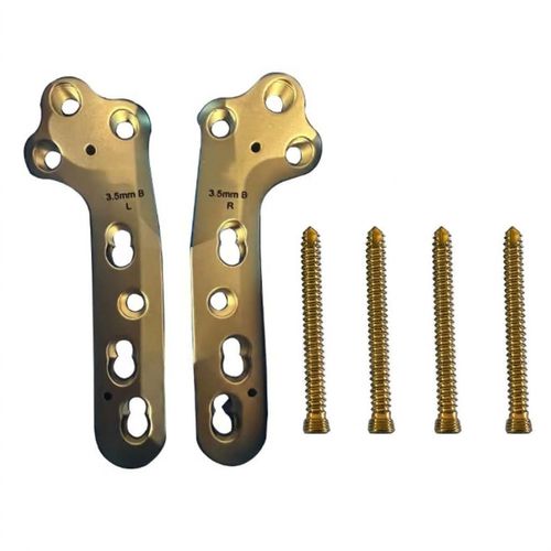 Placa de osteotomía para tibia - BI-001628 - Bisons International - bloqueada