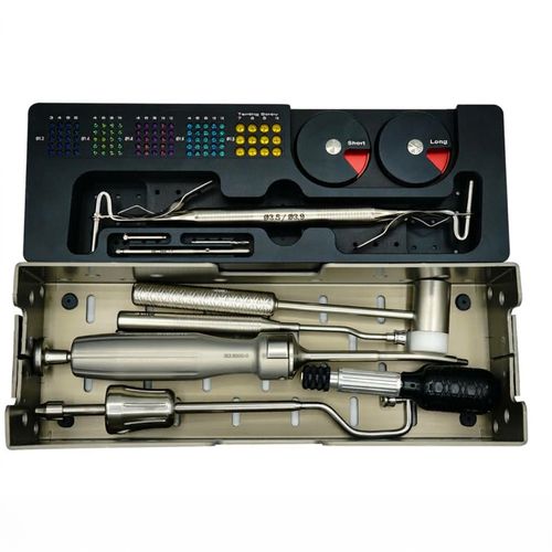 Kit de instrumentos para implantología ósea - BI-001568 - Bisons International - para implantología dental / para cirugía dental / para elevación del seno