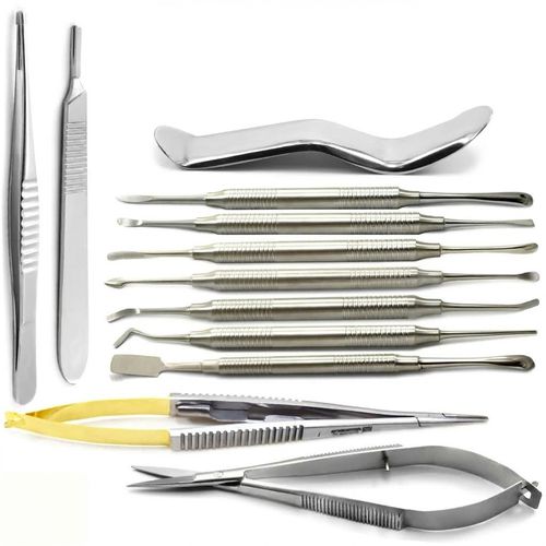 Kit de instrumentos para cirugía dental - BI-001569 - Bisons International - para periodoncia / de acero inoxidable