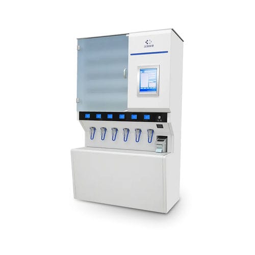 Sistema automatizado de distribución para farmacia - Shenzhen RSS Technology Co., Ltd. - de medicamentos / con pantalla táctil