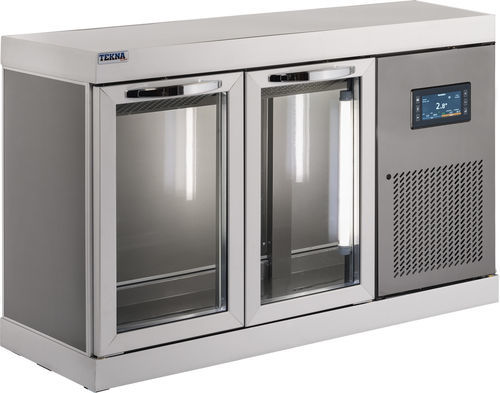 Refrigerador de laboratorio - 2 SBM CB - Teknaline Srl - empotrable / con 2 puertas / con puerta de cristal