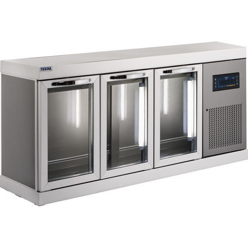 Refrigerador de laboratorio - 3 SBM NFN - Teknaline Srl - empotrable / con 3 puertas / con puerta de cristal