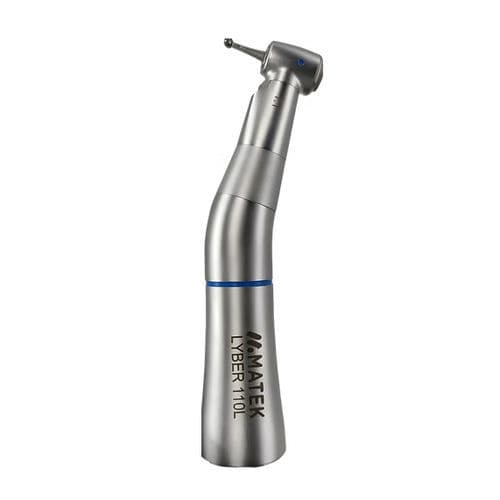 Contraángulo para odontología - LYBER 110L - Matek Dental Solutions - de aire / de acero