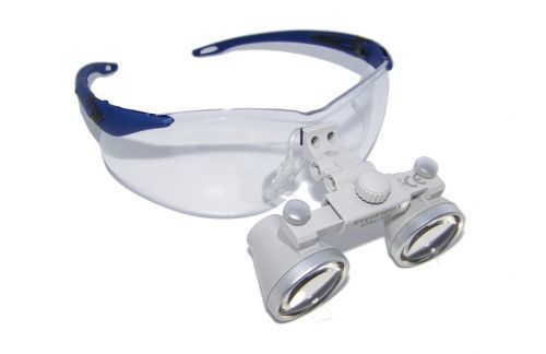 Lupa quirúrgica con montura de gafas - ErgonoptiX Comfort Galilean - ErgonoptiX Alon Sabsay - con sistema abatible / con lámpara frontal