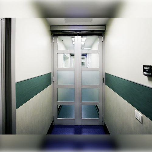 Puerta de seguridad - iCat® - RSA Door Systems - de hospital / abatible / de 2 batientes