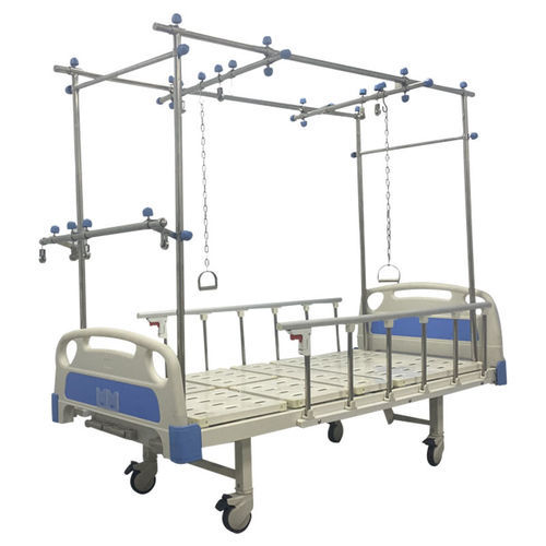 Cama de hospital - YK-M202C - Topmost Medical Technology Co.,Ltd - manual / con ruedas / con sistema de bloqueo de las ruedas
