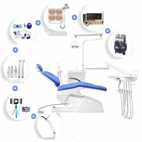 Unidad dental compacta - YK-DC001 - Topmost Medical Technology Co.,Ltd - con monitor / con portainstrumentos / con luz