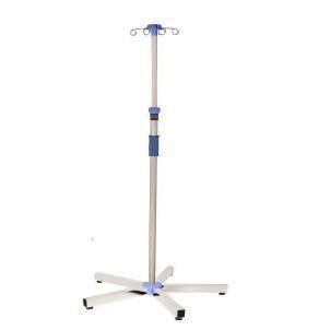 Portasueros 4 ganchos - YK-S047 - Topmost Medical Technology Co.,Ltd - de acero inoxidable / de altura variable