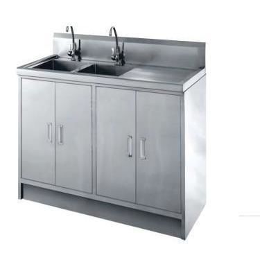 Fregadero quirúrgico 2 unidades - YK-S066 - Topmost Medical Technology Co.,Ltd - de acero inoxidable