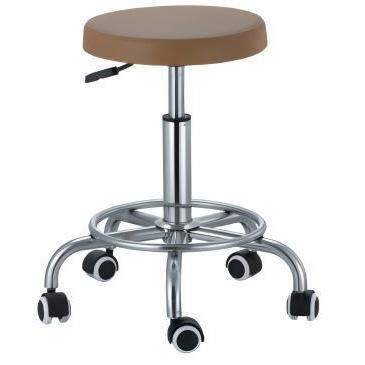 Taburete para sala blanca - YKT-01c - Topmost Medical Technology Co.,Ltd - de altura variable / de acero inoxidable
