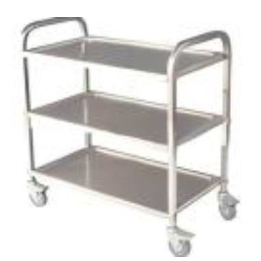 Carro médico - YK-S042 - Topmost Medical Technology Co.,Ltd - de acero inoxidable