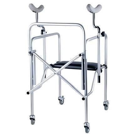 Andador con 4 ruedas - YK-82015 - Topmost Medical Technology Co.,Ltd - con asiento / con brazos