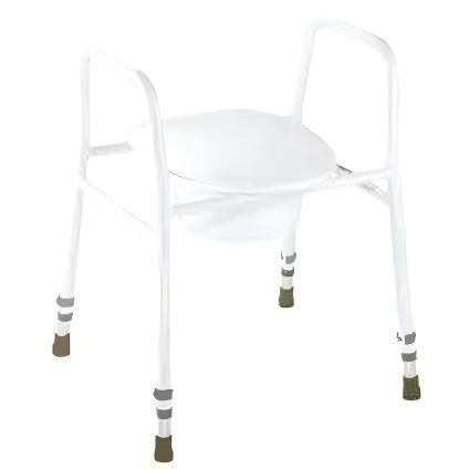 Silla con orinal para personas con movilidad reducida - YK-7203 - Topmost Medical Technology Co.,Ltd - de altura variable