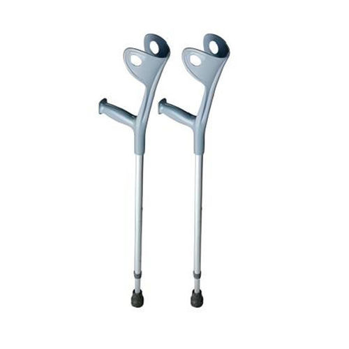 Muleta canadiense - YK-5722 - Topmost Medical Technology Co.,Ltd - para adultos / de altura regulable / antideslizante