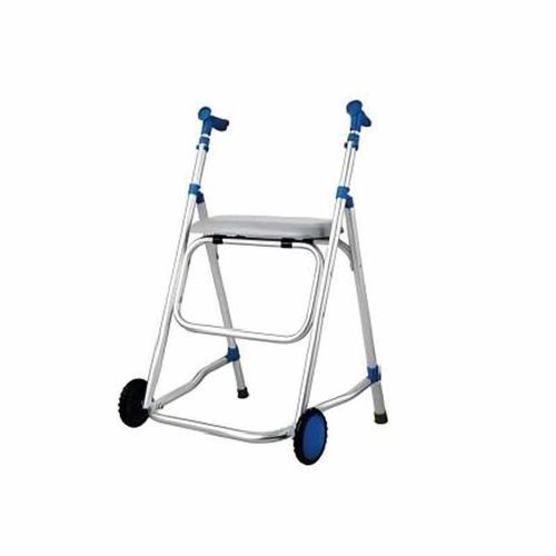 Andador con ruedas con 2 ruedas - YK-6203 - Topmost Medical Technology Co.,Ltd - marco de aluminio / con asiento / de altura regulable