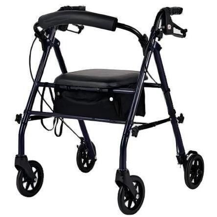 Andador con ruedas con 4 ruedas - YK-6207 - Topmost Medical Technology Co.,Ltd - marco de acero