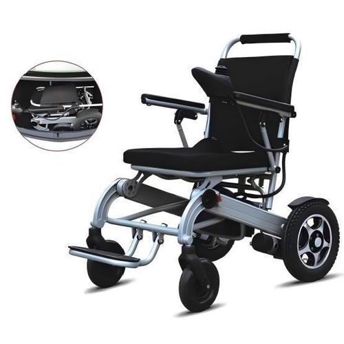 Silla de ruedas eléctrica - YK-9863 - Topmost Medical Technology Co.,Ltd - de interior / de exterior / plegable