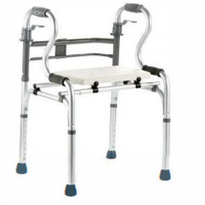 Andador de altura variable - YK-8211 - Topmost Medical Technology Co.,Ltd - con asiento