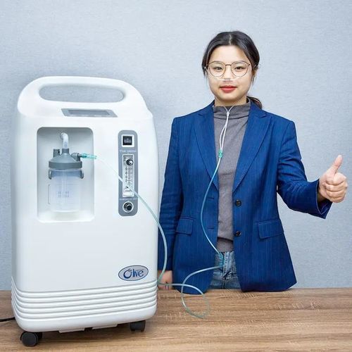 Concentrador de oxígeno médico - OLV-10S - Zhengzhou Magique Huaer Biotechnology - para asistencia domiciliaria / de uso doméstico / con ruedas