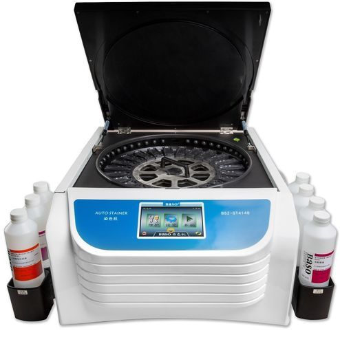 Sistema de preparación de muestras automático - BSZ-GT4148 - Wuhan Jinhong Biotech Development Co., Ltd. - de laboratorio / para tinción de portaobjetos / de mesa