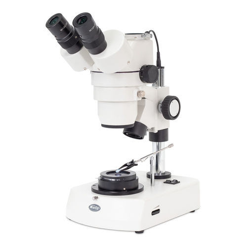 Estereomicroscopio óptico - SMZ-143-DF - Motic Europe - de laboratorio / para la investigación / recto