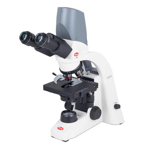 Microscopio digital - BA210 LED Digital - Motic Europe - de laboratorio / recto / trinocular