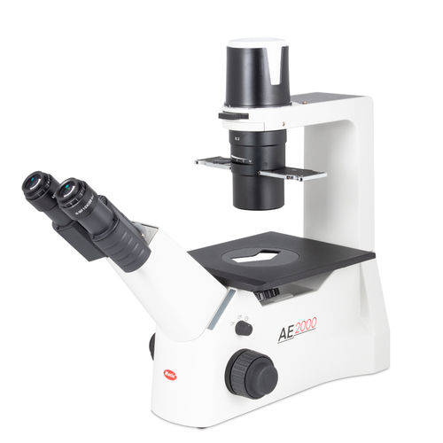 Microscopio óptico - AE2000  - Motic Europe - de laboratorio / de inspección / invertido