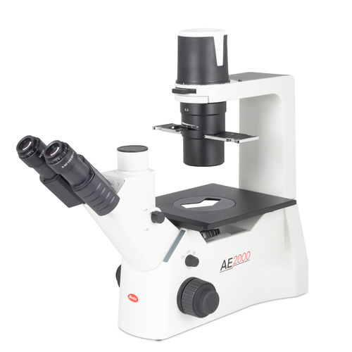 Microscopio óptico - AE2000 - Motic Europe - de laboratorio / invertido / trinocular