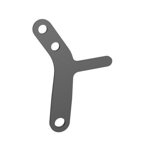 Placa de compresión ósea veterinaria para tibia - 7L-T - Biosurgex - distal