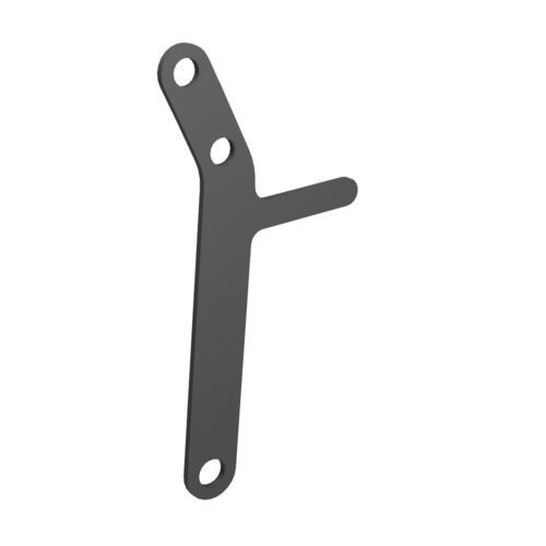 Placa de compresión ósea veterinaria para tibia - 8L-T - Biosurgex