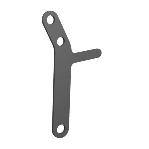 Placa de compresión ósea veterinaria para tibia - 8S-T - Biosurgex