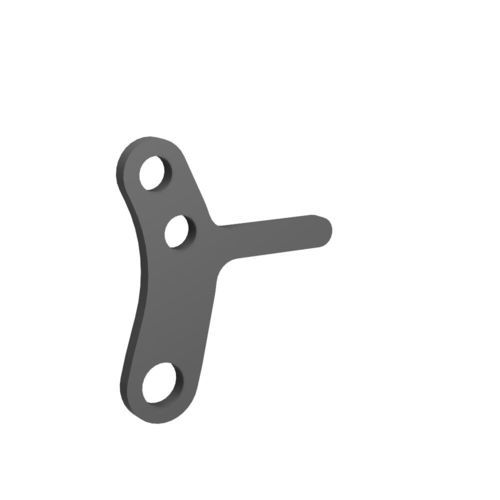 Placa de compresión ósea veterinaria para tibia - 4M-T - Biosurgex