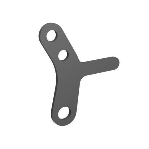 Placa de compresión ósea veterinaria para tibia - 7S-T - Biosurgex