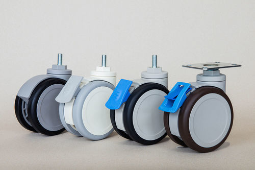 Rueda con freno - X5(S)(D) - K.Y.C Caster - giratoria