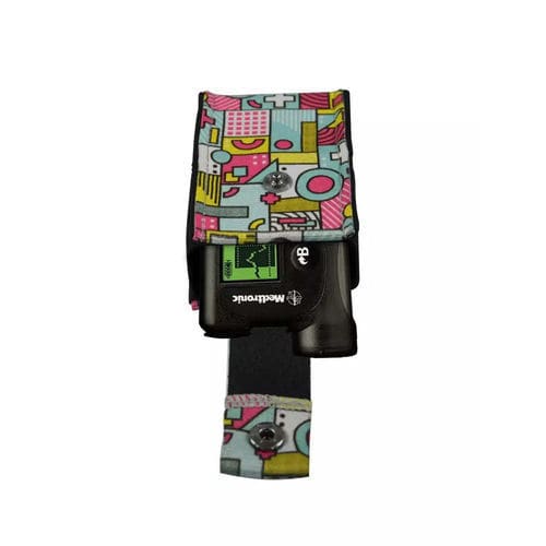 Bolsa médica bomba de insulina - Dia-Mini Pouch Summer 2023 - SARL Kaio-Dia - pediátrica / para niños diabéticos