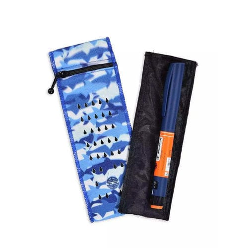 Bolsa médica bolígrafo de insulina - Dia-Cool UB-DC01P series - SARL Kaio-Dia - de poliéster / para niños diabéticos / isotérmica