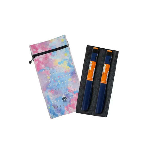 Bolsa médica bolígrafo de insulina - Dia-Cool Summer Vibes - SARL Kaio-Dia - de poliéster / isotérmica / refrigerador