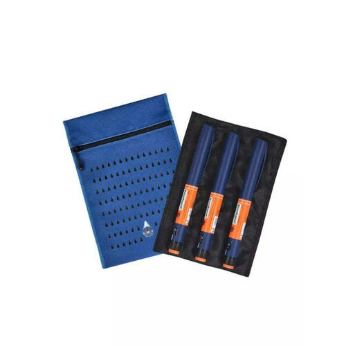Bolsa médica bolígrafo de insulina - Dia-Cool UB-DC03SC series - SARL Kaio-Dia - de poliéster / isotérmica / refrigerador
