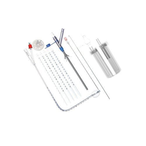 Catéter de nefrostomía - KZ series - Hunan Endovascular Device Co., Ltd. - renal / 8 FR / 10 FR