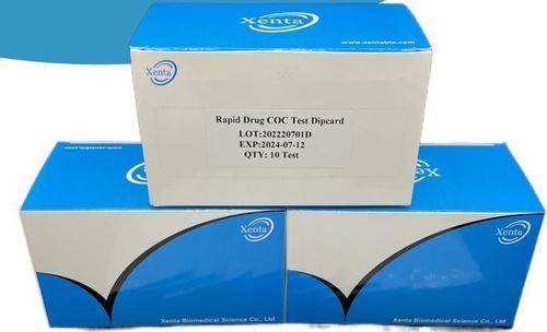 Prueba rápida de detección de droga - GD-QCY-0001 - Alta DiagnoTech - de orina / inmunocromatográfica / con tira reactiva