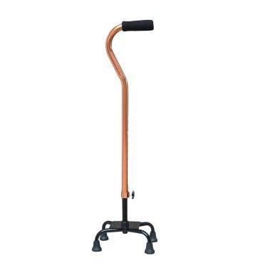 Muleta canadiense - CS-QCY-0002 - Alta DiagnoTech - con cuatro patas / para adultos / de altura regulable
