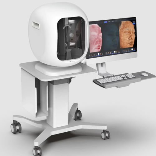 Analizador de imágenes de piel facial en 3D - VISION X - SASU Skin Equipement - del nivel de melanina / de la pigmentación de la piel / del estado de la piel