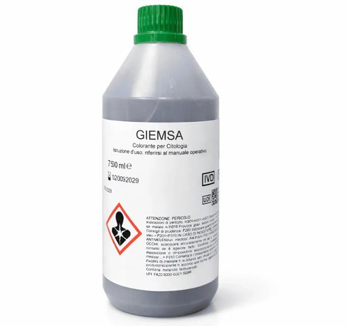 Reactivo colorante - Giemsa - Pro-Eko Srl - de laboratorio veterinario / para microscopía / líquido