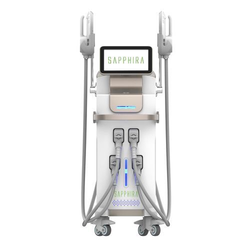 Unidad de body contouring con electroestimulación muscular - VELOX PRO X - SAPPHIRA - en carro