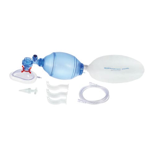 Insuflador manual para cuidados de urgencias - RR-D00000 series - AirICU. Inc - de PVC / con máscara