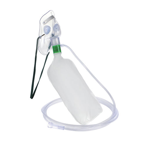 Máscara de oxígeno de PVC - OS-D00000 series - AirICU. Inc - ajustable / transparente